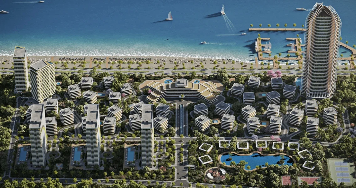 Petra Sea Resorts, Batumi — reinforced concrete, masonry and facade works under Advance Consulting technical supervision
